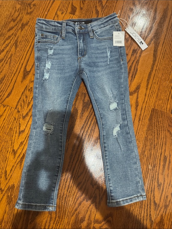 Joe's Jeans Other - Joe's Jeans Kids Distressed Medium Blue Straight Leg Jeans